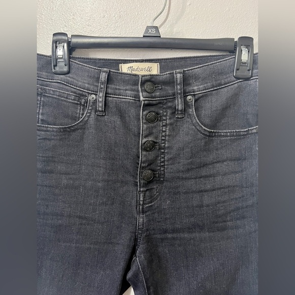 Madewell Black 10" High-Rise Skinny - Size 27 - Picture 5 of 12
